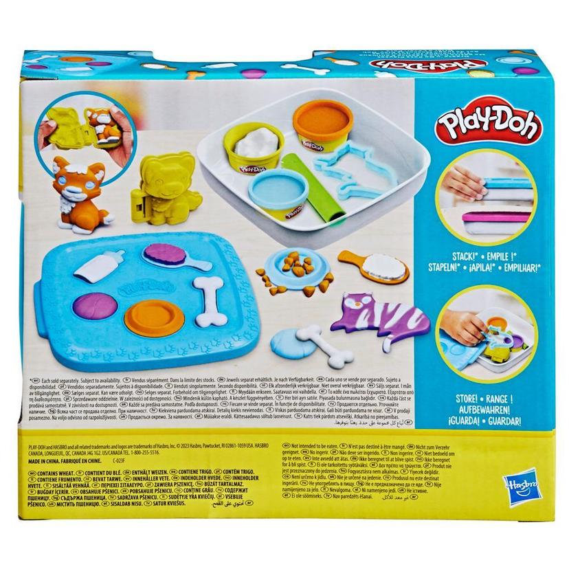 Play-Doh Create ‘n Go Pets Playset, Play-Doh Set with Storage Container, Arts and Crafts Toys for Kids product image 1