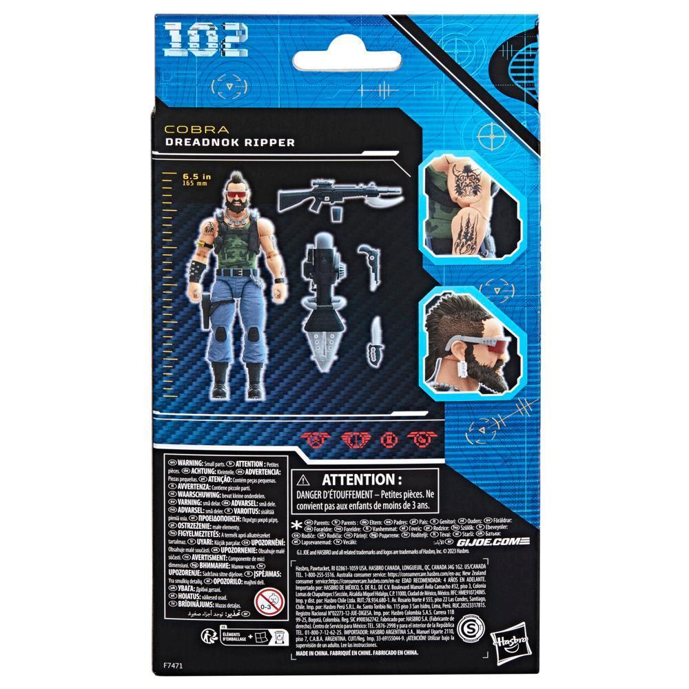 G.I. Joe Classified Series Dreadnok Ripper, Collectible G.I. Joe Action Figure (6"), 102 product thumbnail 1