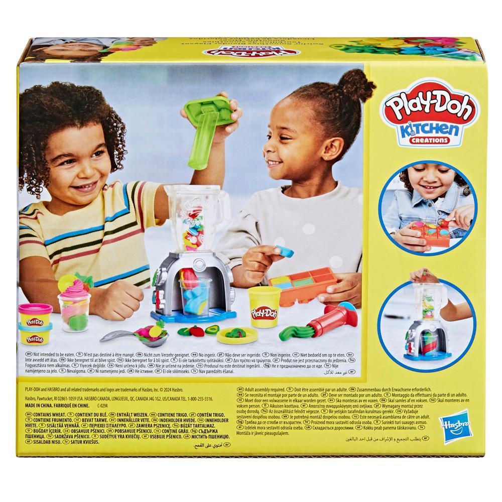 Play-Doh Swirlin' Smoothies Toy Blender Playset, Play Kitchen Toys for Kids Age 3+ product thumbnail 1