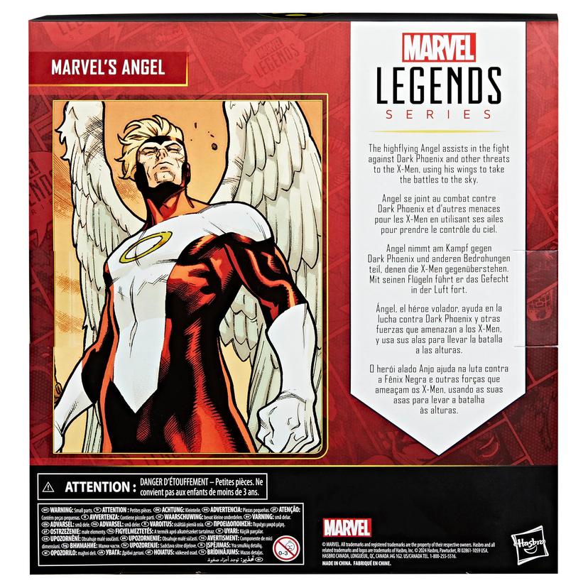 Marvel Legends Series Marvel's Angel, Deluxe X-Men 6" Comics Collectible Action Figure product image 1