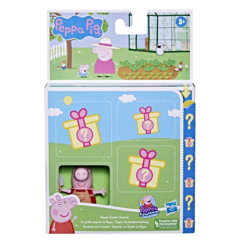 Peppa Pig Peppa’s Adventures Peppa’s Garden Surprise Figure and Accessory Set, Preschool Toy for Kids Ages 3 and Up product thumbnail 1