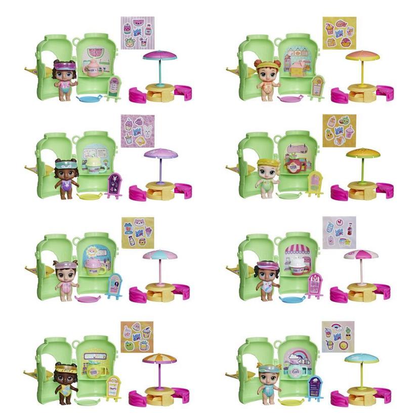 Baby Alive Foodie Cuties, Bottle, Sun Series 1, Surprise Toys, Baby Doll Set with 7 Surprises product image 1