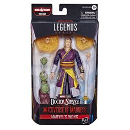 Marvel Legends Series Doctor Strange in the Multiverse of Madness 6-inch Collectible Marvel’s Wong Action Figure Toy, 4 Accessories and 1 Build-A-Figure Part product thumbnail 1