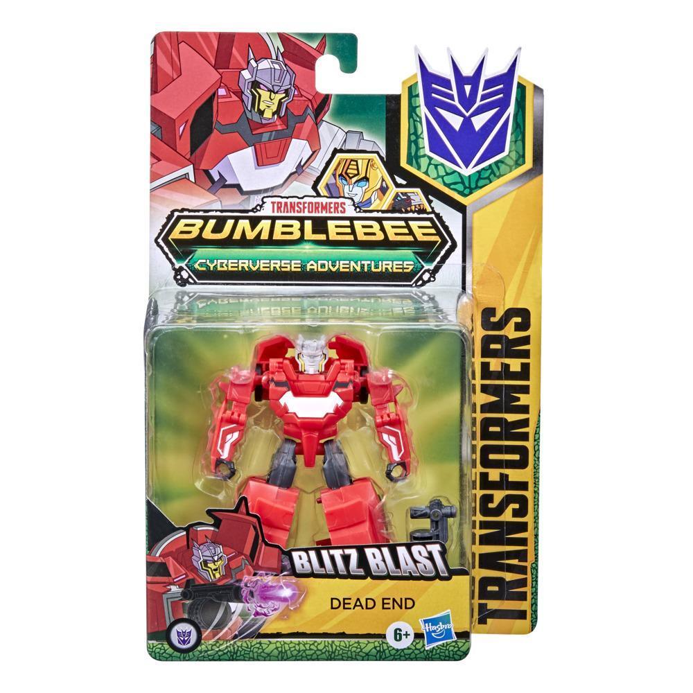 Transformers Bumblebee Cyberverse Adventures Dinobots Unite Action Attackers Warrior Class Dead End Figure, 5.4-inch product thumbnail 1