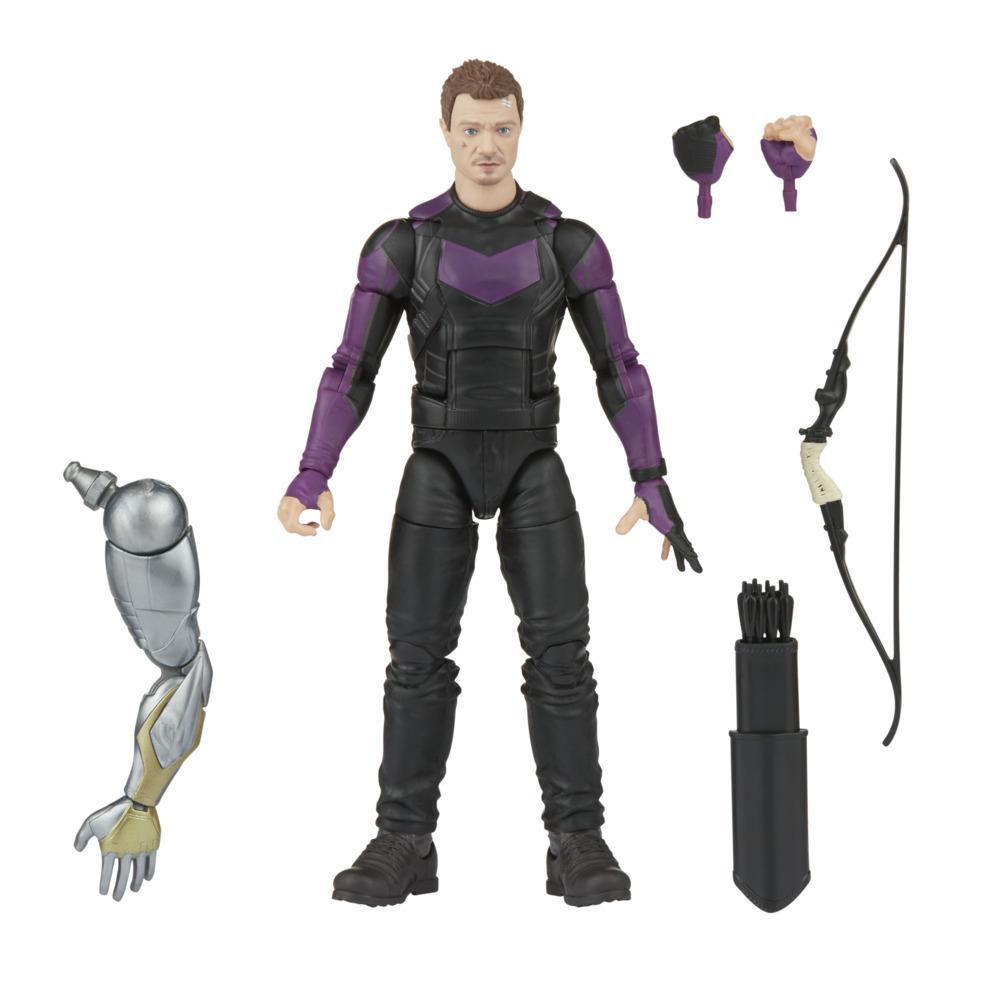Marvel Legends Series Disney Plus Marvel’s Hawkeye 6-inch Action Figure Collectible Toy, 4 Accessories and 1 Build-A-Figure Part product thumbnail 1