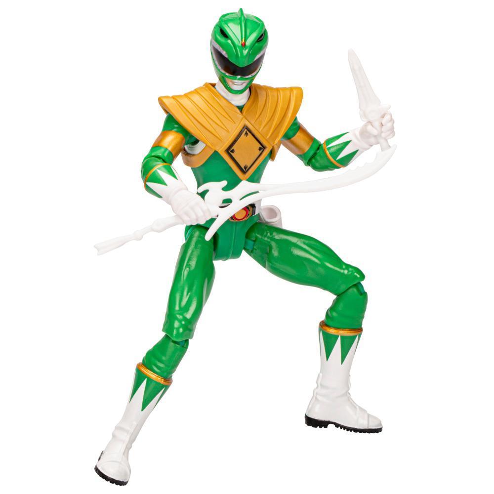 Power Rangers Mighty Morphin Green Ranger Action Figure Superhero Toy product thumbnail 1