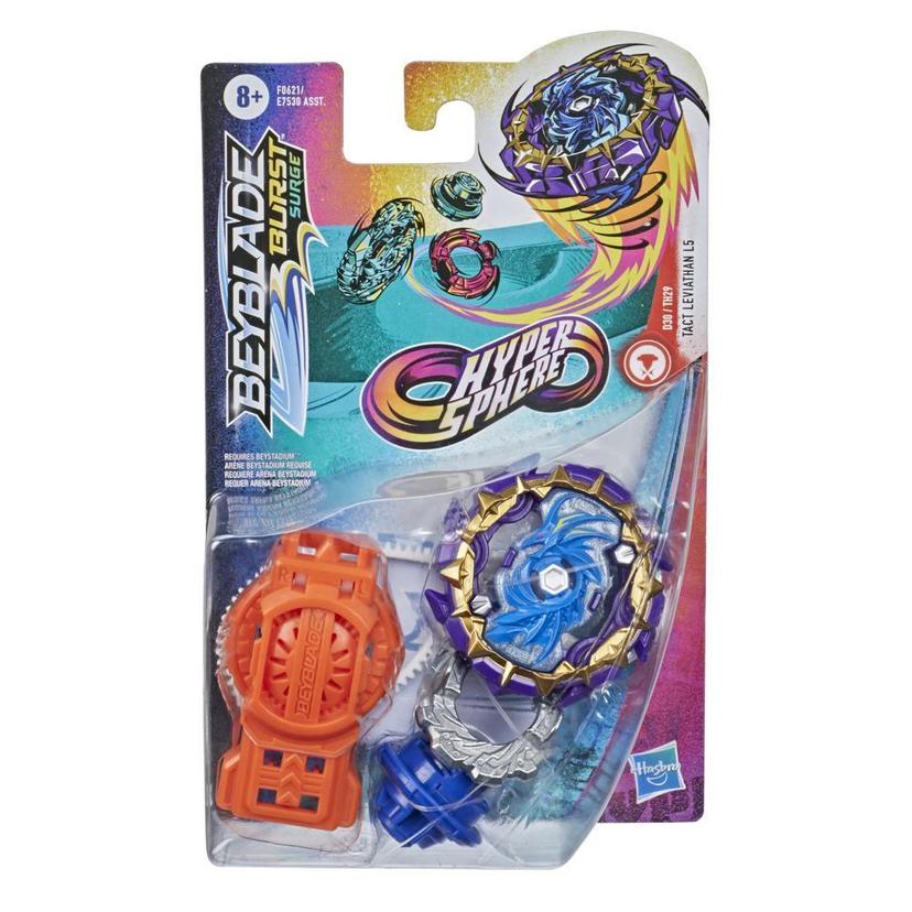 Beyblade Burst Rise Hypersphere Tact Leviathan L5 Starter -- Balance Type Battling Game Top and Launcher Toy Beyblade