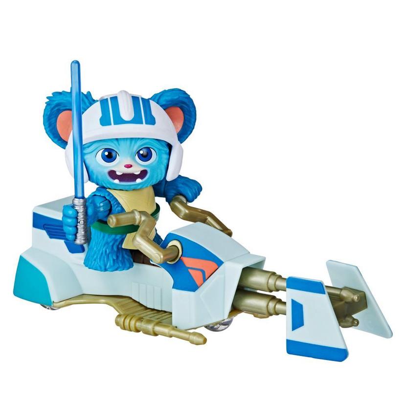 Star Wars Nubs Figure & Speeder Bike, Star Wars Toys, Preschool Toys (4"-Scale) product image 1