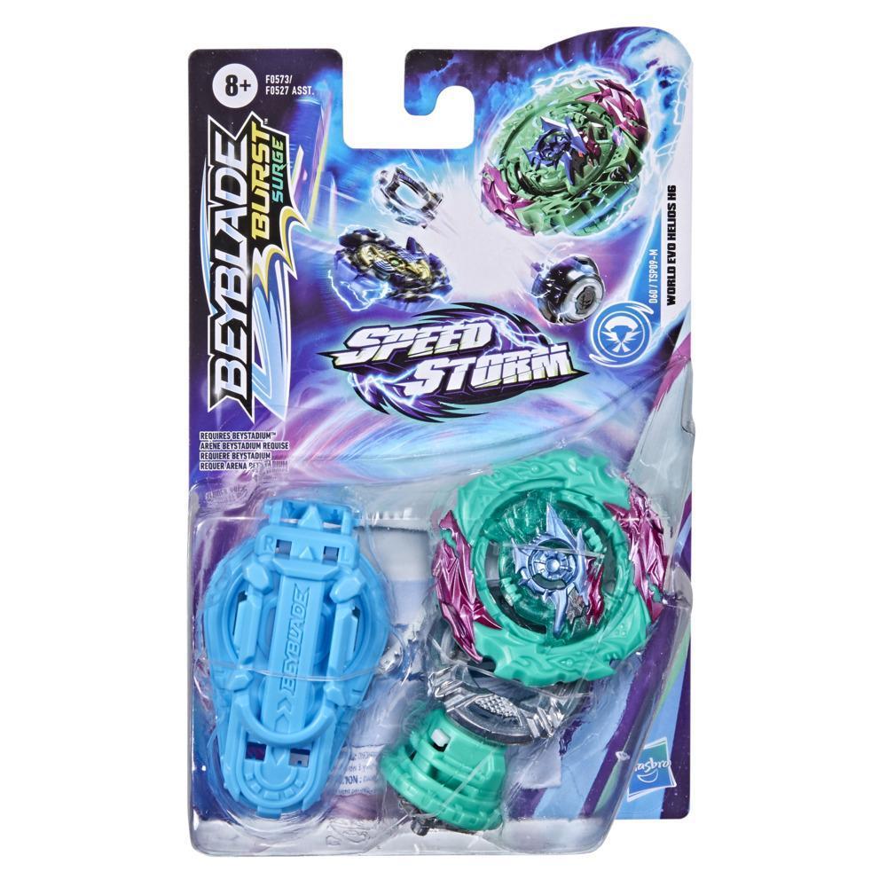 Beyblade Burst Surge Speedstorm World Evo Helios H6 Spinning Top Starter Pack -- Battling Game Top Toy with Launcher product thumbnail 1