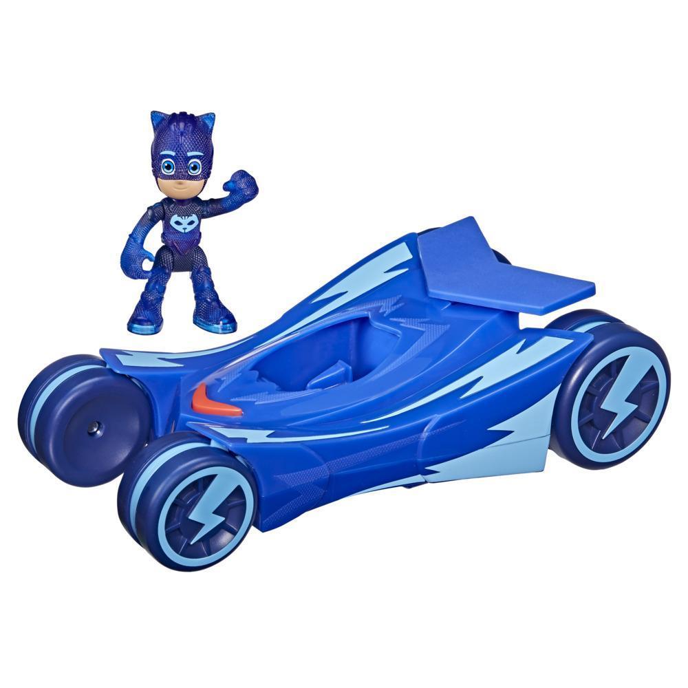 PJ Masks Glow & Go Cat-Car Preschool Toy Vehicle, Light Up Catboy Car with Catboy Action Figure for Kids Ages 3 and Up product thumbnail 1