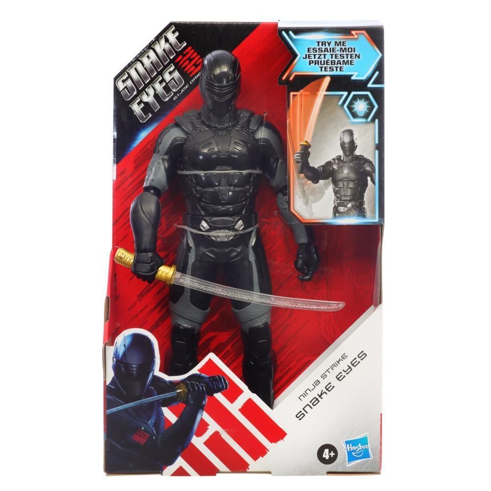 Snake Eyes: G.I. Joe Origins Ninja Strike Snake Eyes Collectible 12-Inch Scale Figure with Action Feature, Ages 4 and Up product thumbnail 1