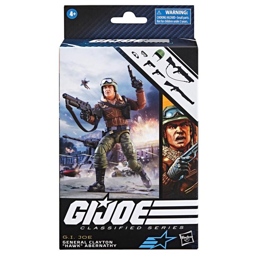 G.I. Joe Classified Series General Clayton "Hawk" Abernathy, Collectible G.I. Joe Action Figure (6"), 103 product image 1