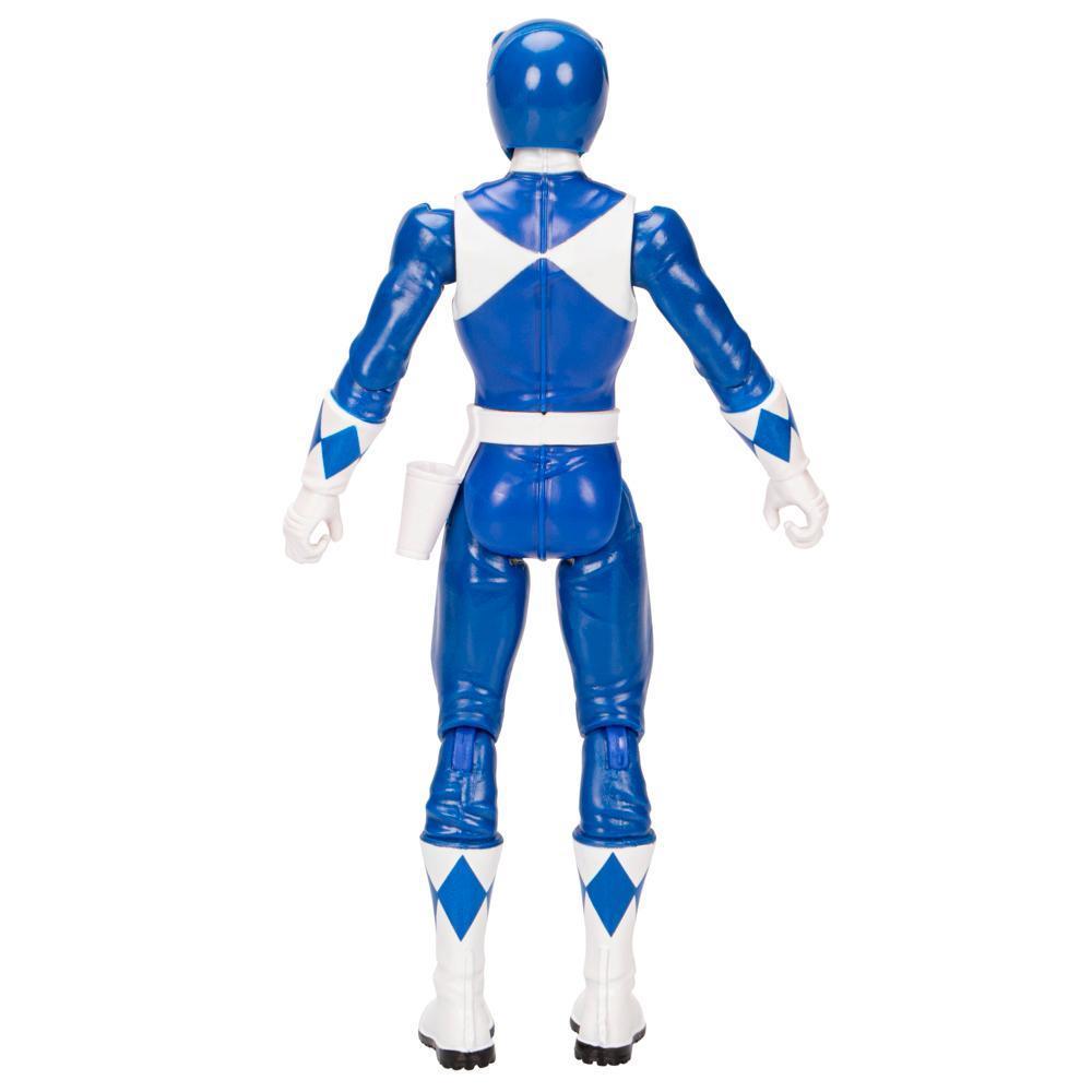 Power Rangers Mighty Morphin Blue Ranger Action Figure Superhero Toy product thumbnail 1