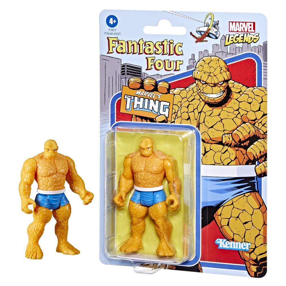 Hasbro Marvel Legends Series 3.75-inch Retro 375 Collection Marvel’s Thing Action Figure Toy product thumbnail 1