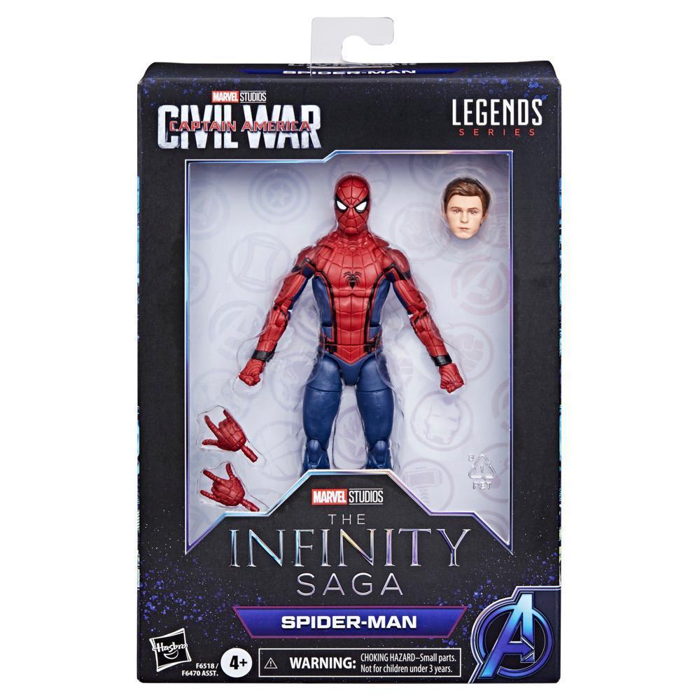 Hasbro Marvel Legends Series Spider-Man, 6" Marvel Legends Action Figures product thumbnail 1