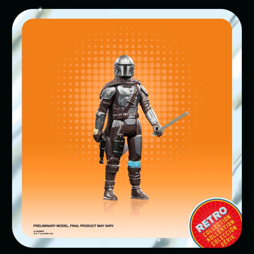 Star Wars Retro Collection The Mandalorian Action Figures (3.75”) product image 1