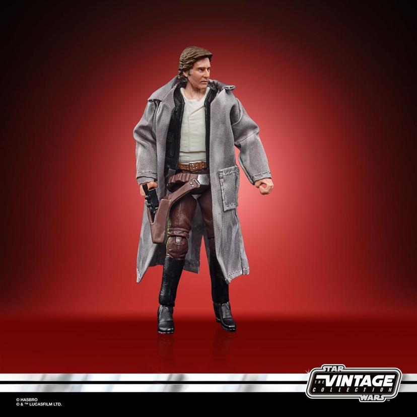 Star Wars The Vintage Collection Han Solo (Endor) Toy, 3.75-Inch-Scale Star Wars: Return of the Jedi Action Figure product image 1