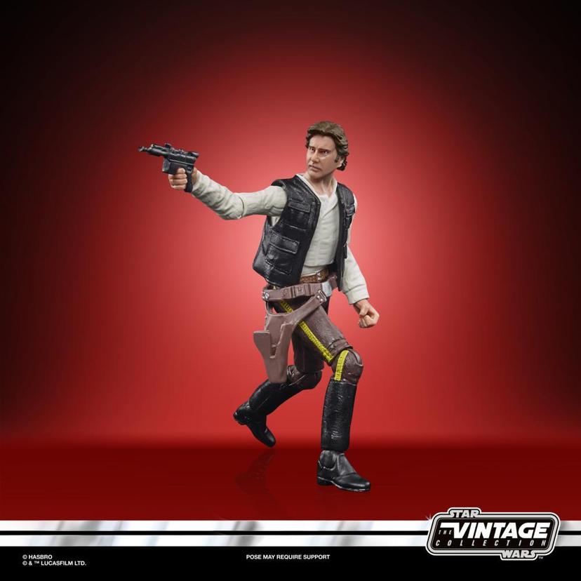 Star Wars The Vintage Collection Han Solo (Endor) Toy, 3.75-Inch-Scale Star Wars: Return of the Jedi Action Figure product image 1