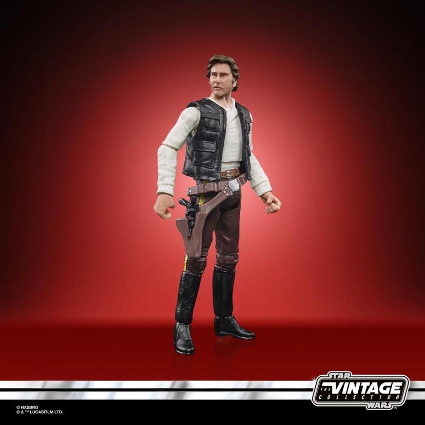 Star Wars The Vintage Collection Han Solo (Endor) Toy, 3.75-Inch-Scale Star Wars: Return of the Jedi Action Figure product image 1