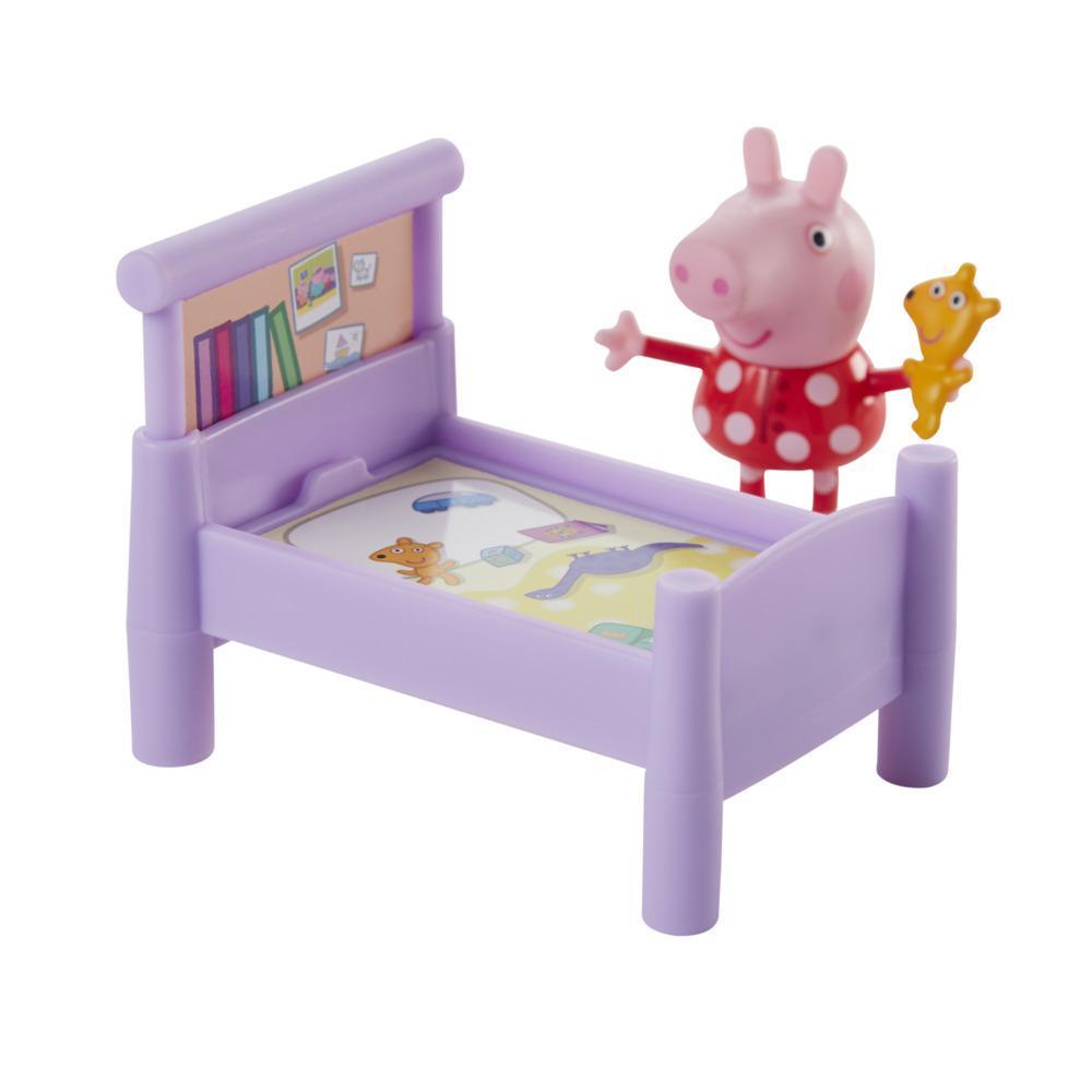 Peppa Pig Peppa's Adventures Bedtime with Peppa Accessory Set with 3-inch Peppa Pig Figure and 5 Accessories product thumbnail 1