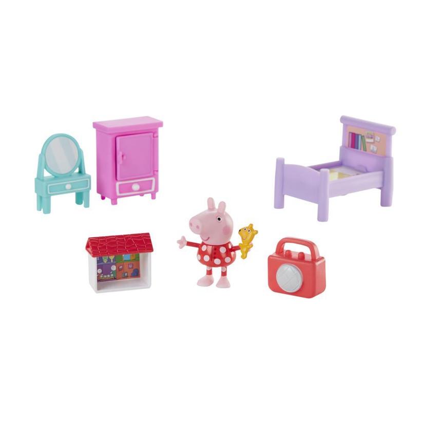 Peppa Pig Peppa's Adventures Bedtime with Peppa Accessory Set with 3-inch Peppa Pig Figure and 5 Accessories product image 1