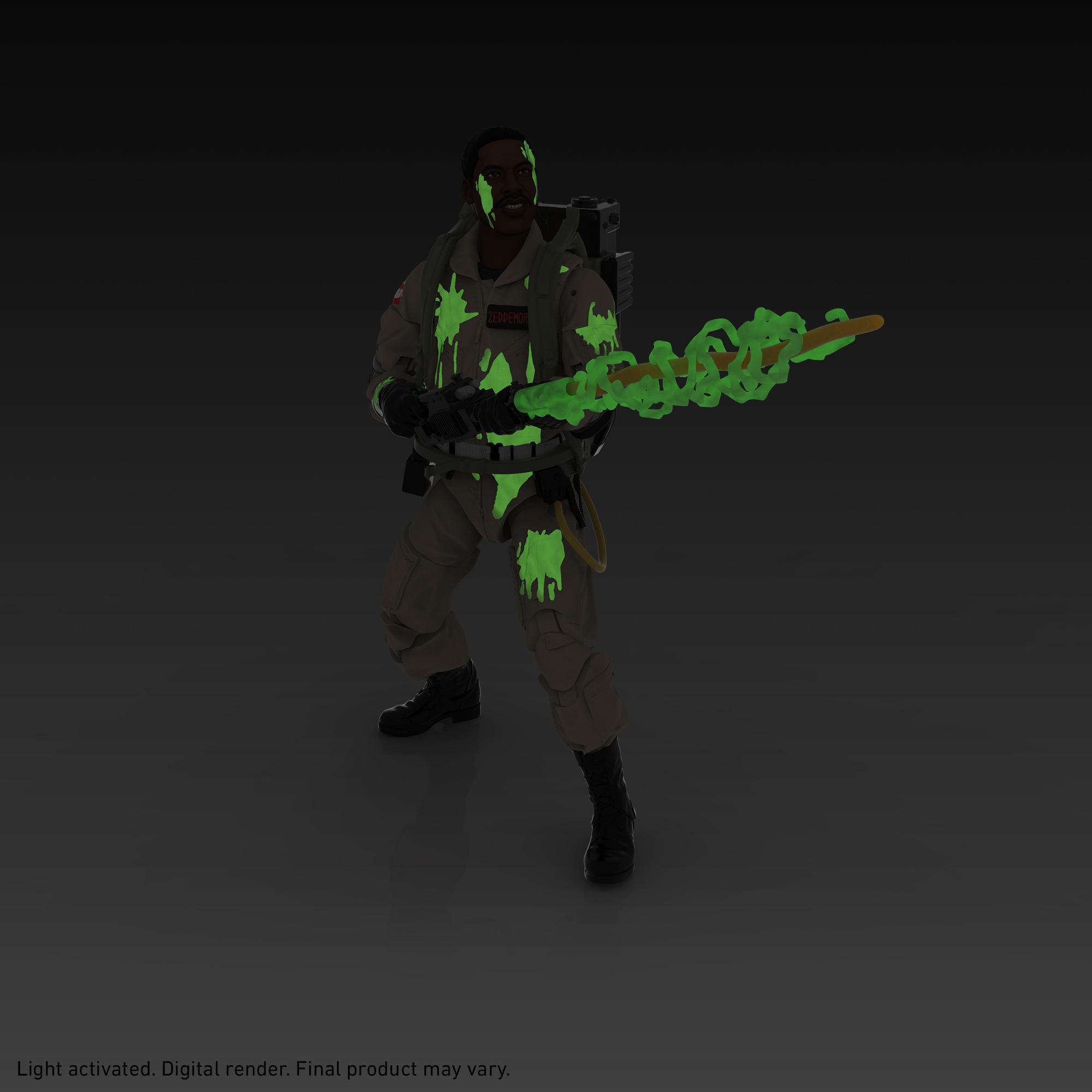 Ghostbusters Plasma Series Glow-in-the-Dark Winston Zeddemore 6-Inch-Scale Collectible Classic 1984 Ghostbusters Figure product thumbnail 1