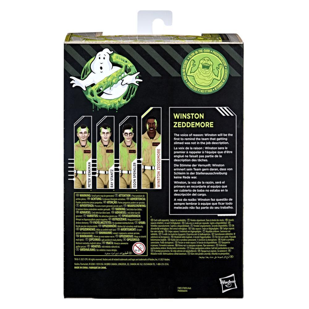 Ghostbusters Plasma Series Glow-in-the-Dark Winston Zeddemore 6-Inch-Scale Collectible Classic 1984 Ghostbusters Figure product thumbnail 1