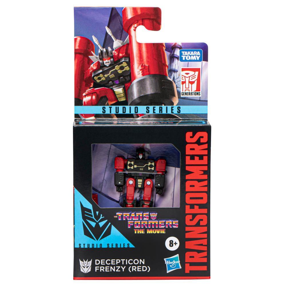 Transformers Studio Series Core The Transformers: The Movie Decepticon Frenzy (Red) Action Figure (3.5”) product thumbnail 1