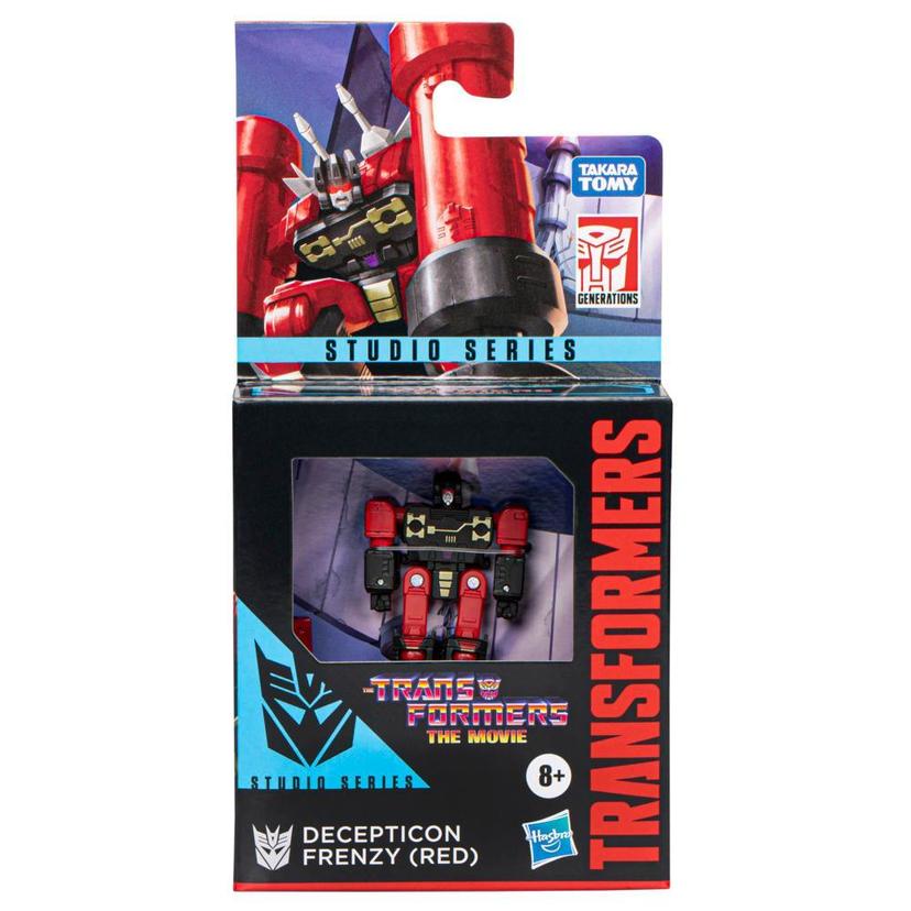 Transformers Studio Series Core The Transformers: The Movie Decepticon Frenzy (Red) Action Figure (3.5”) product image 1