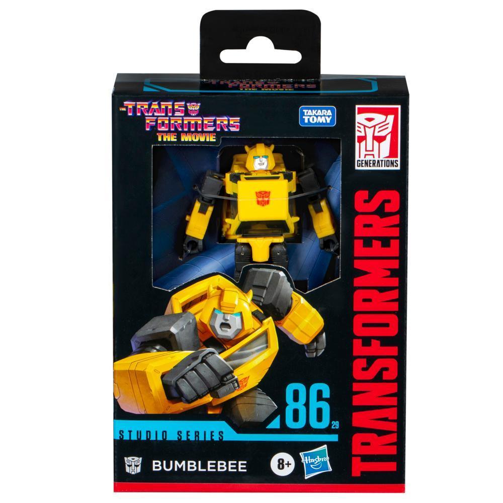 Transformers Studio Series Deluxe The Transformers: The Movie 86-29 Bumblebee 4.5” Action Figure, 8+ product image 1