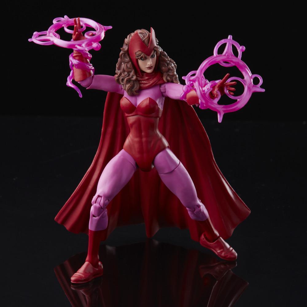 Marvel Legends Series Scarlet Witch 6-inch Retro Action Figure Toy, 4 Accessories product thumbnail 1