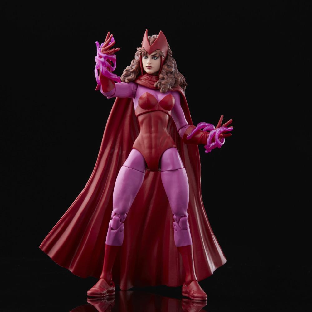 Marvel Legends Series Scarlet Witch 6-inch Retro Action Figure Toy, 4 Accessories product thumbnail 1