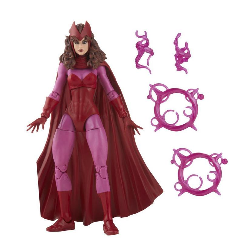 Marvel Legends Series Scarlet Witch 6-inch Retro Action Figure Toy, 4 Accessories product image 1