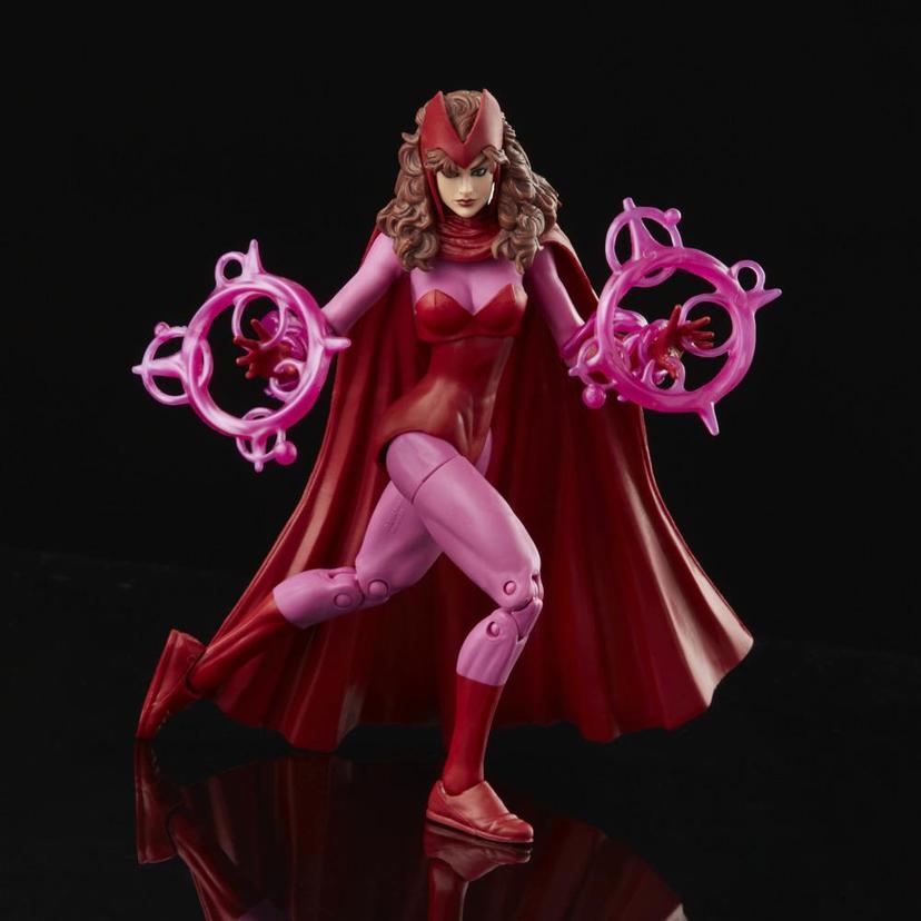 Marvel Legends Series Scarlet Witch 6-inch Retro Action Figure Toy, 4 Accessories product image 1