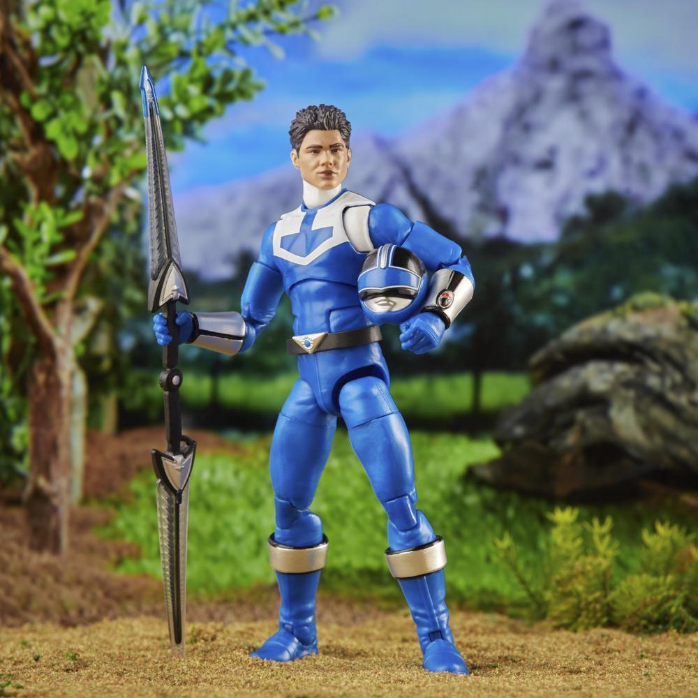 Power Rangers Lightning Collection Time Force Blue Ranger and Vector Cycle Action Figures product image 1