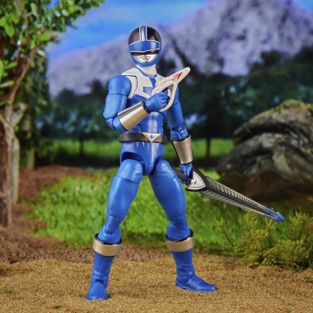 Power Rangers Lightning Collection Time Force Blue Ranger and Vector Cycle Action Figures product image 1