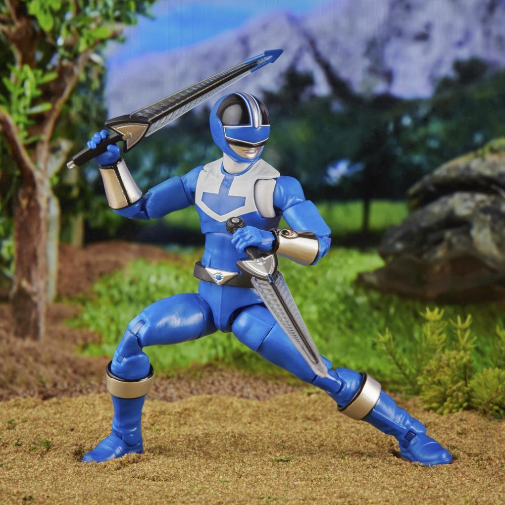 Power Rangers Lightning Collection Time Force Blue Ranger and Vector Cycle Action Figures product image 1