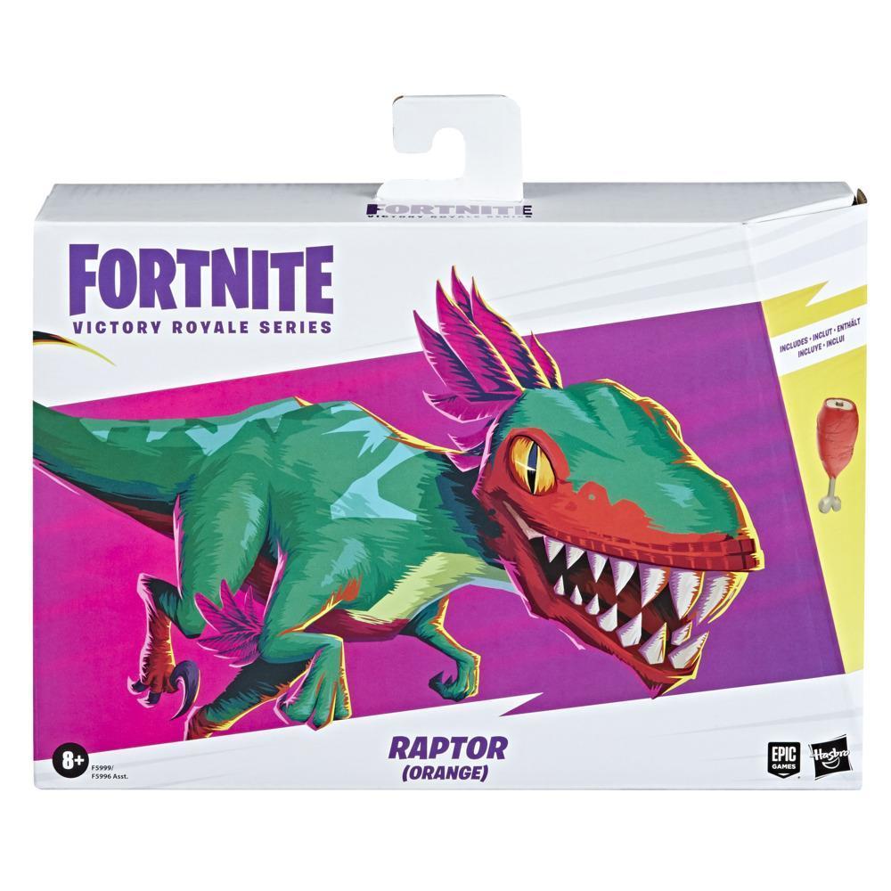 Hasbro Fortnite Victory Royale Series Raptor (Orange) Collectible Action Figure with Accessories, 6-inch product thumbnail 1