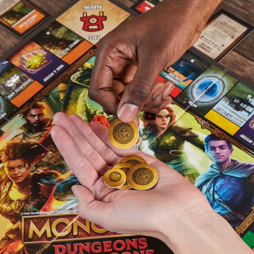 Monopoly Dungeons & Dragons: Honor Among Thieves Game for 2-5 Players, Ages 8 and up product image 1