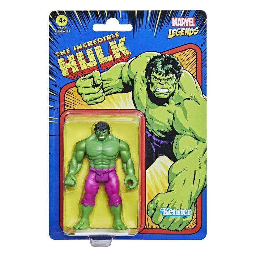 Hasbro – figurine Hulk originale de la série rétro Marvel Legends