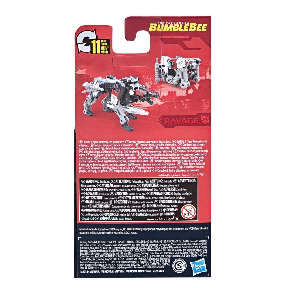 Transformers Studio Series Core Class Transformers: Bumblebee Ravage Figure, Ages 8 and Up, 3.5-inch product thumbnail 1