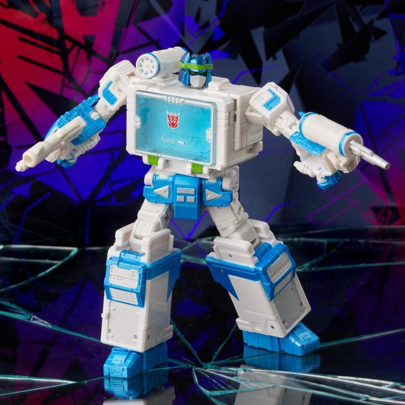 Transformers Generations Shattered Glass Collection Voyager Class Soundwave, Laserbeak, and Ravage, Age 8 and Up, 7-inch product image 1