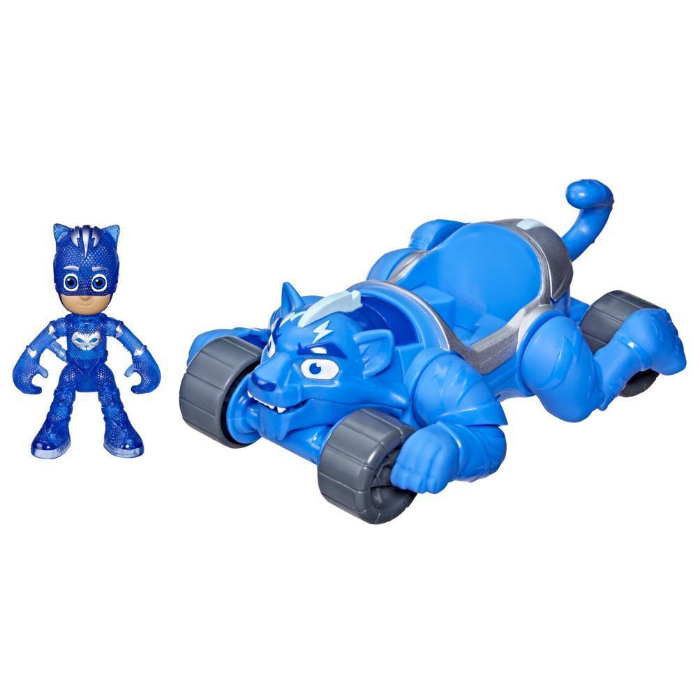 PJ Masks Animal Power Catboy Animal Rider Deluxe Vehicle Preschool Toy, Includes Catboy Action Figure, Ages 3 and Up product thumbnail 1