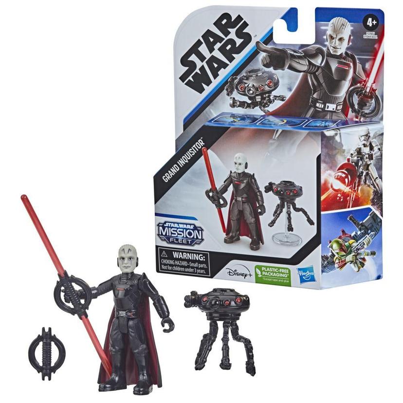 Star Wars Mission Fleet Gear Class, 2.5-Inch-Scale Grand Inquisitor Action  Figure, Star Wars Toy for Kids Ages 4 and Up - Star Wars