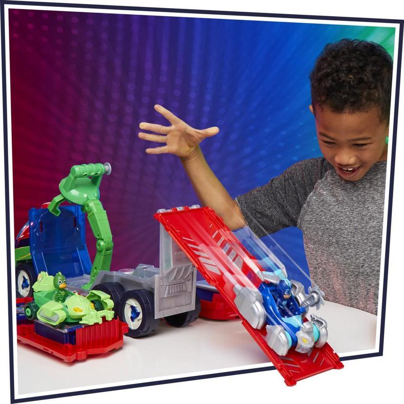 PJ Masks PJ Launching Seeker Preschool Toy, Transforming PJ Seeker Vehicle Playset for Kids Ages 3 and Up product image 1