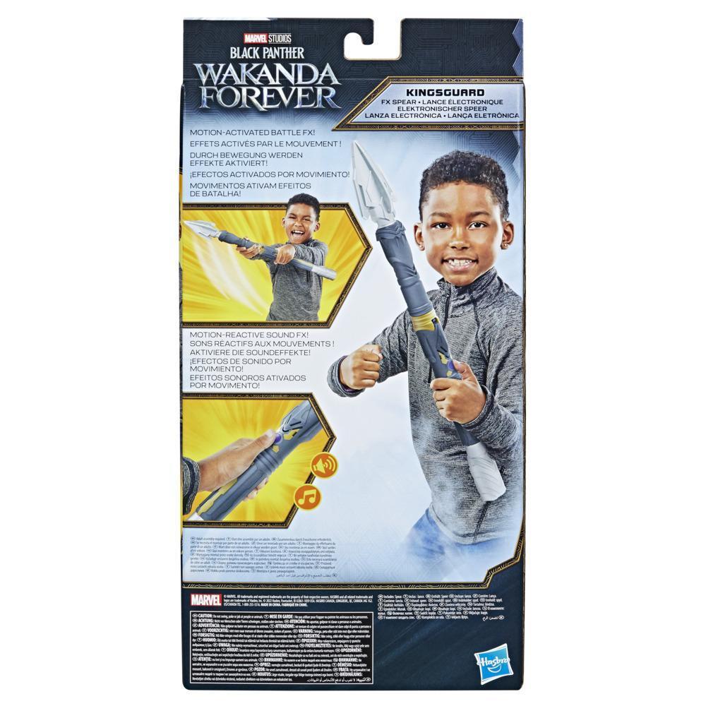 Marvel Studios’ Black Panther: Wakanda Forever Kingsguard FX Spear Electronic Toy for Kids’ Roleplay, Kids Ages 5 and Up product thumbnail 1