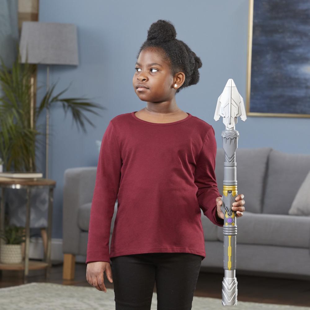 Marvel Studios’ Black Panther: Wakanda Forever Kingsguard FX Spear Electronic Toy for Kids’ Roleplay, Kids Ages 5 and Up product thumbnail 1