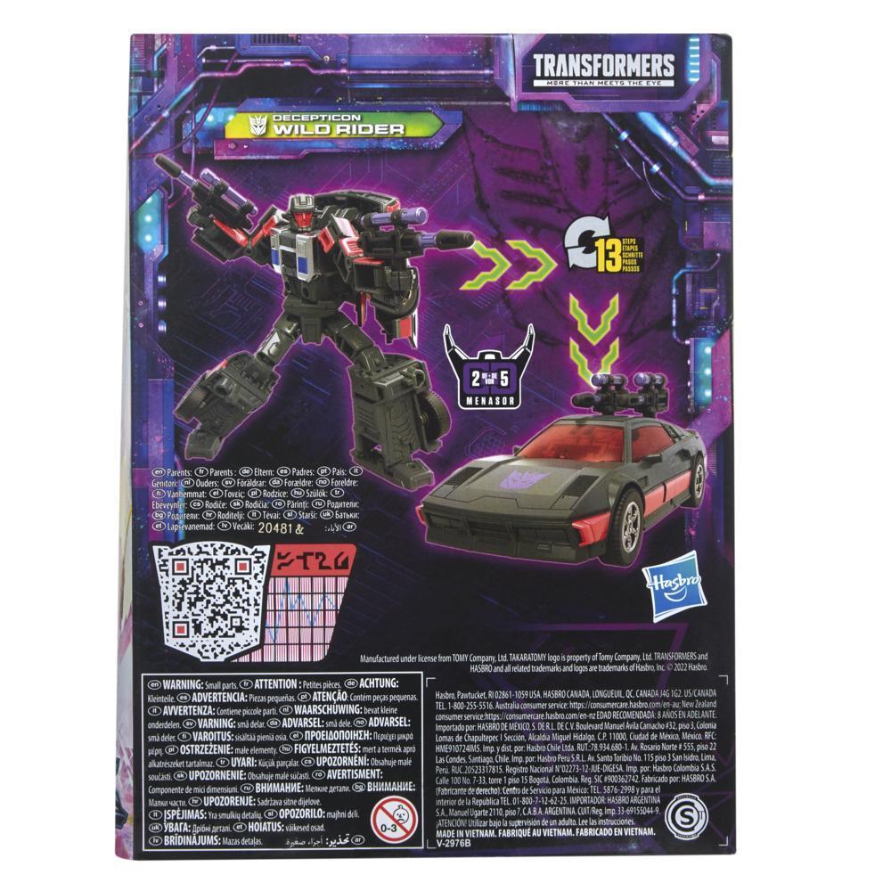 Transformers Toys Generations Legacy Deluxe Decepticon Wild Rider Action Figure - 8 and Up, 5.5-inch product thumbnail 1