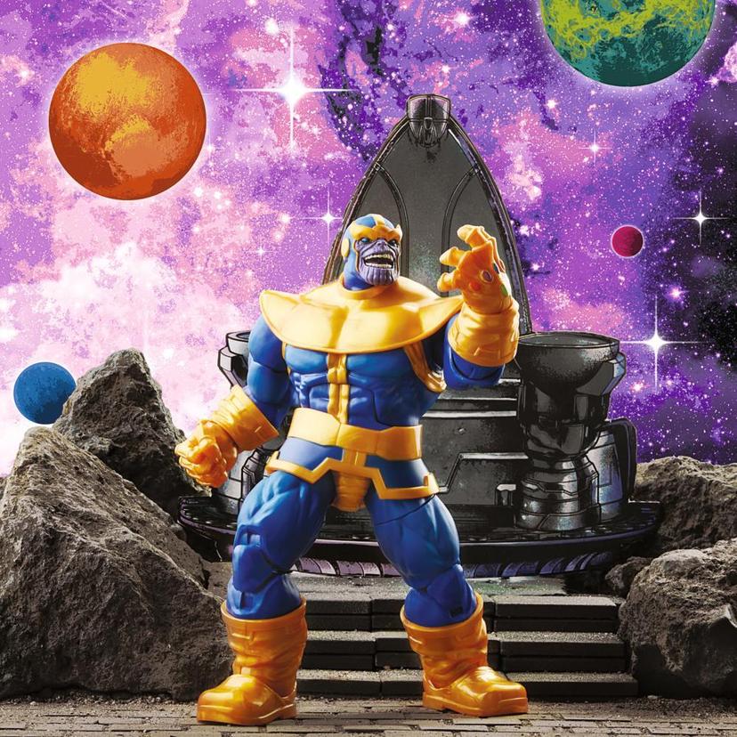 Avengers Marvel Titan Hero Series Blast Gear Deluxe Thanos Action Figure,  12-Inch Toy, Inspired by Marvel Comics, for Kids Ages 4 and Up