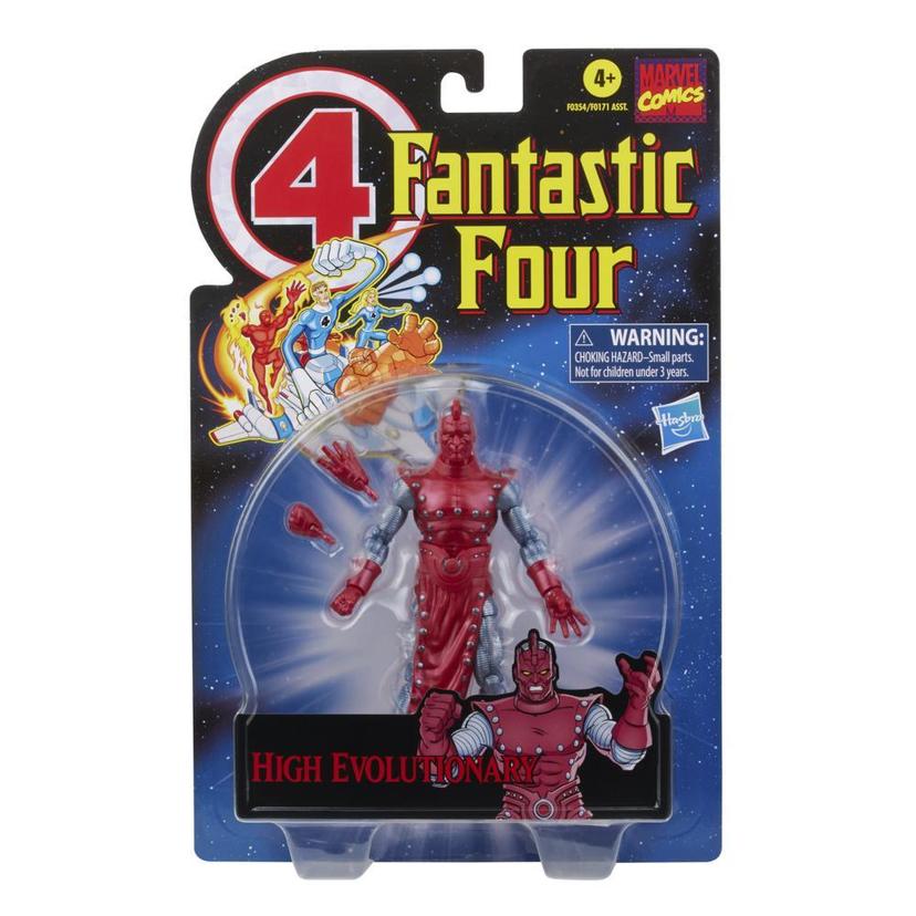 Hasbro Marvel Legends Series Retro Fantastic Four High Evolutionary 6-inch Action Figure Toy, Includes 2 Accessories product image 1